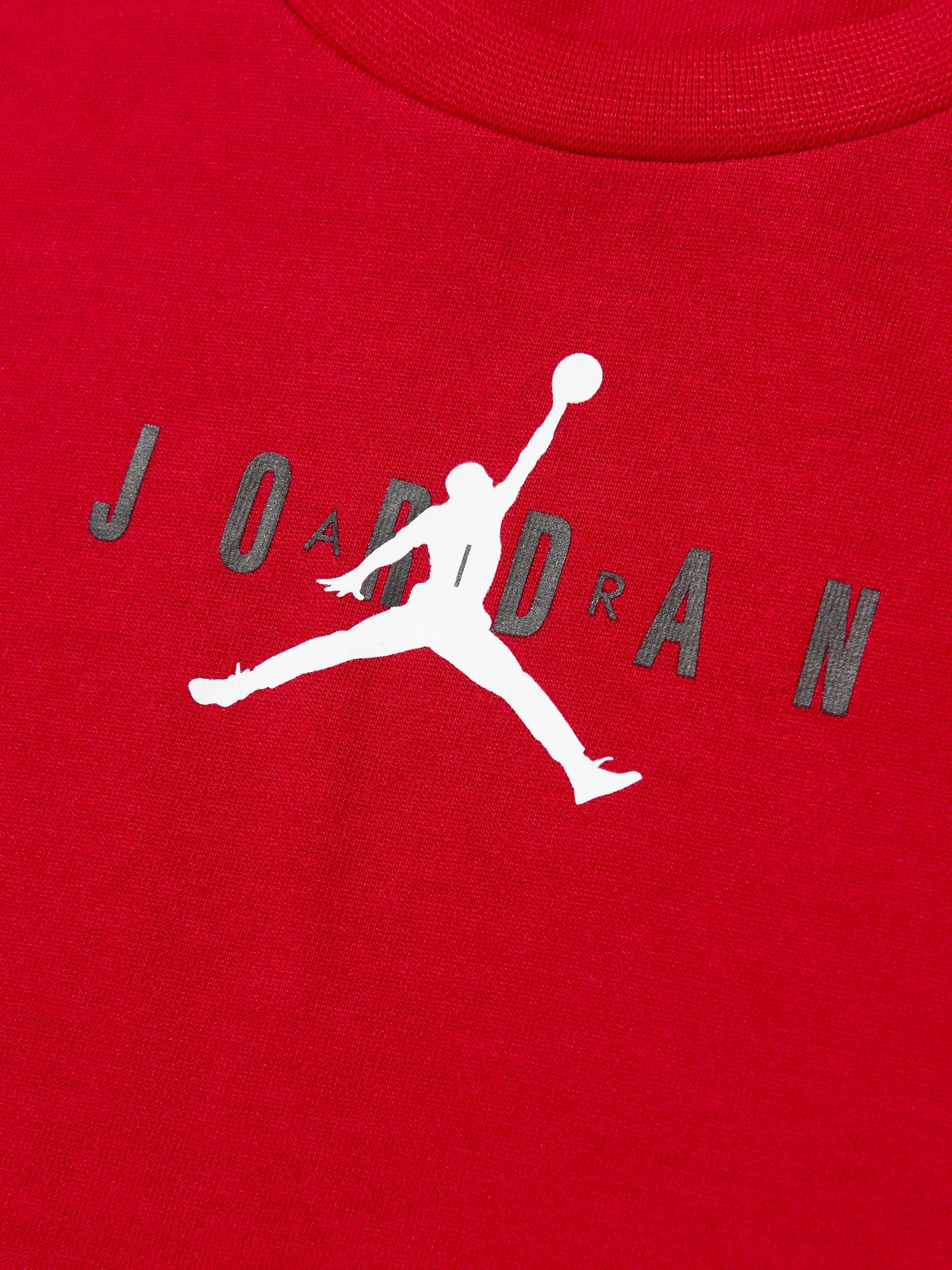 Jordan Kids Jumpman Sustainable Graphic T-Shirt in Red