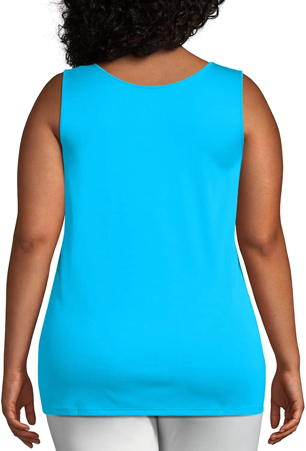 Just My Size Women's Plus-Size Cooldri Performance Scoopneck Tank Top