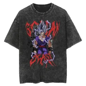 [KUJO] "Beast" Vintage Oversized T Shirt