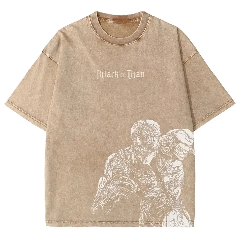 [KUJO] "Reiner" Vintage Oversized T Shirt