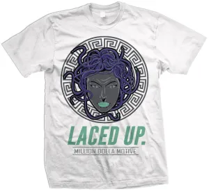 Laced Up - White T-Shirt