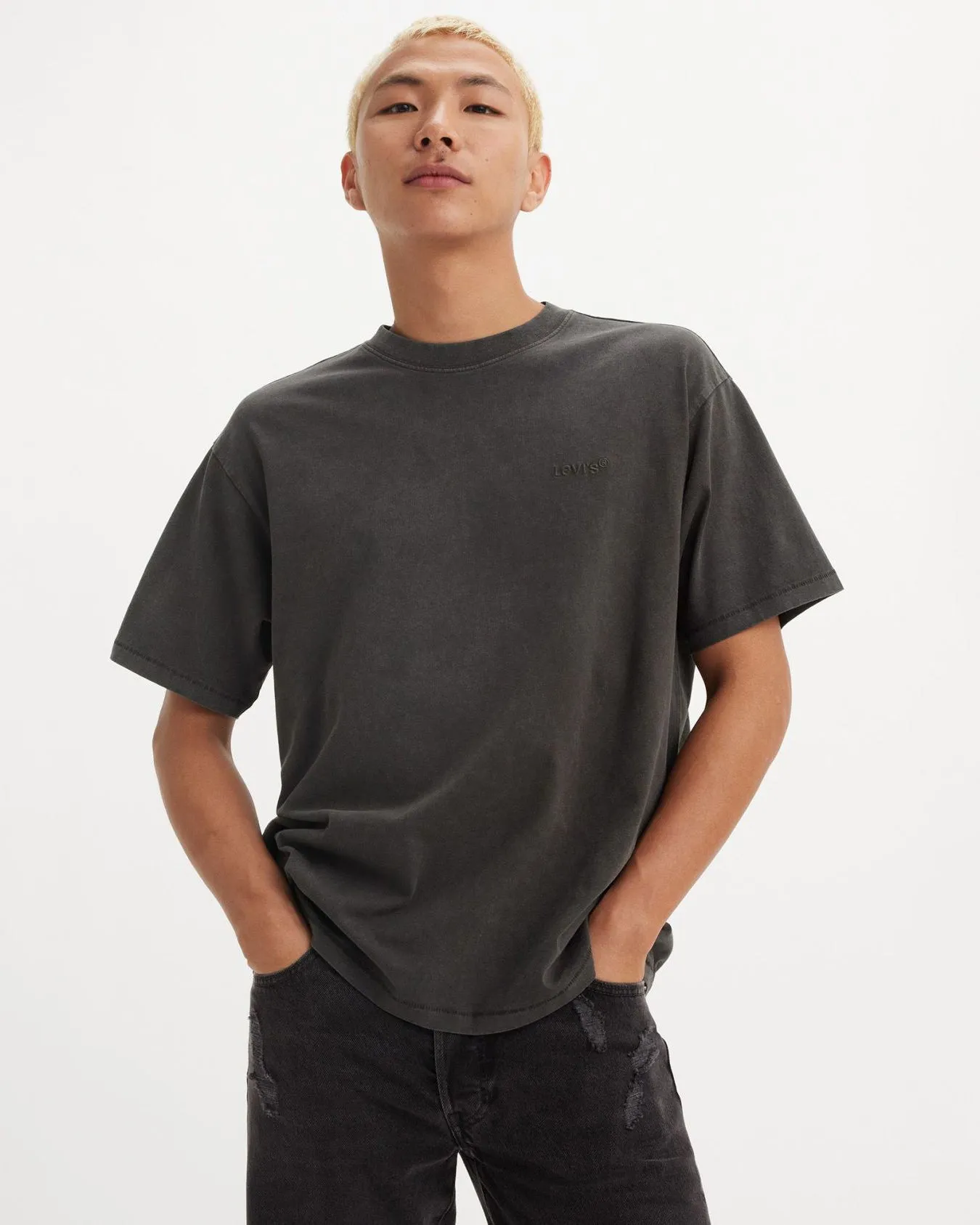 Levi's® Red Tab Vintage Tee - Mineral Wash Pirate Black