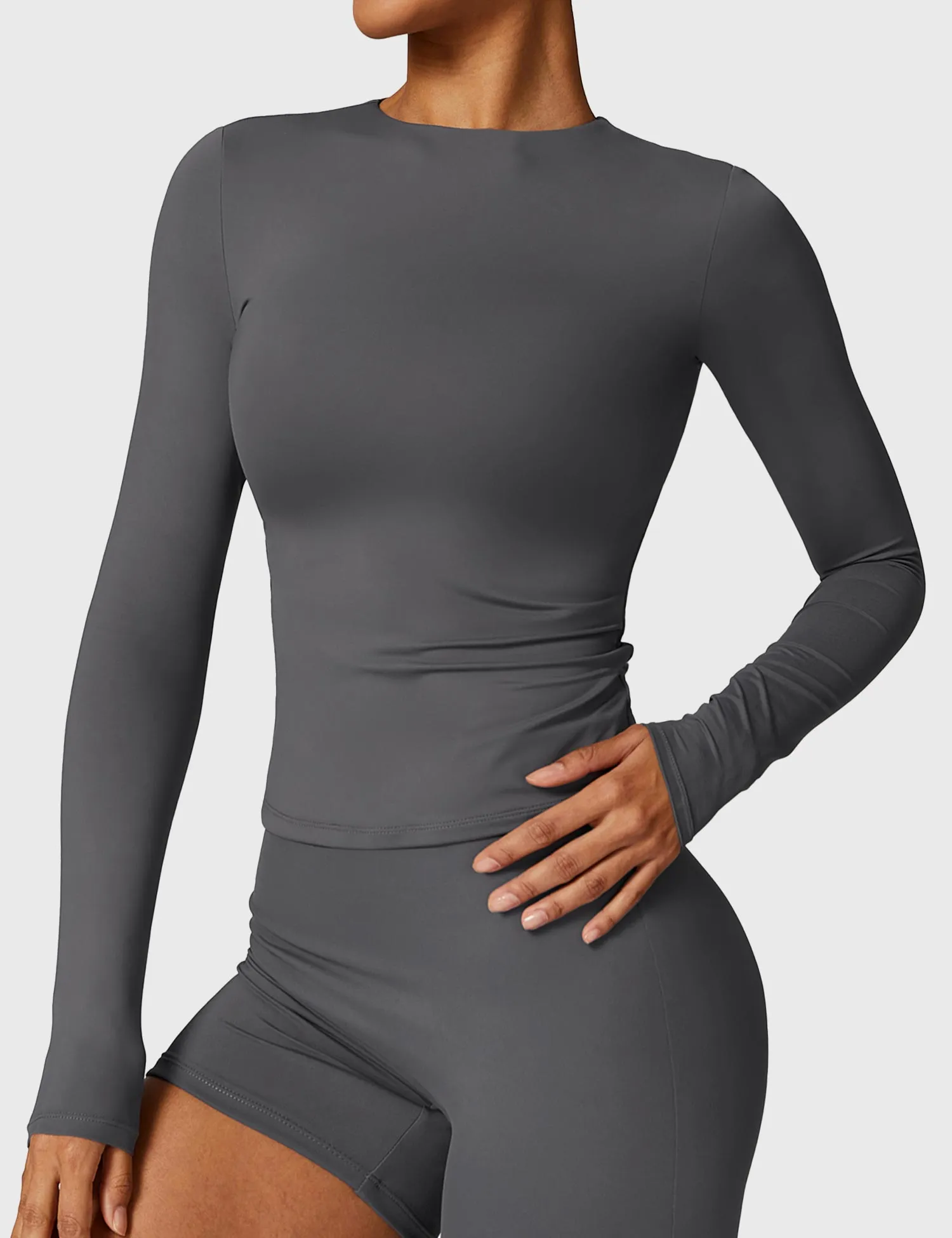 Long Sleeve Crew Neck T Shirts