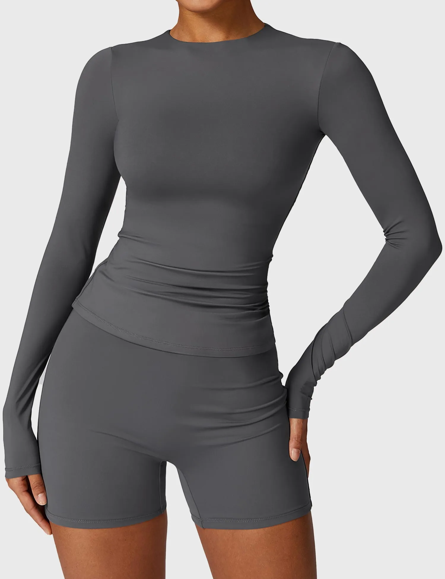 Long Sleeve Crew Neck T Shirts