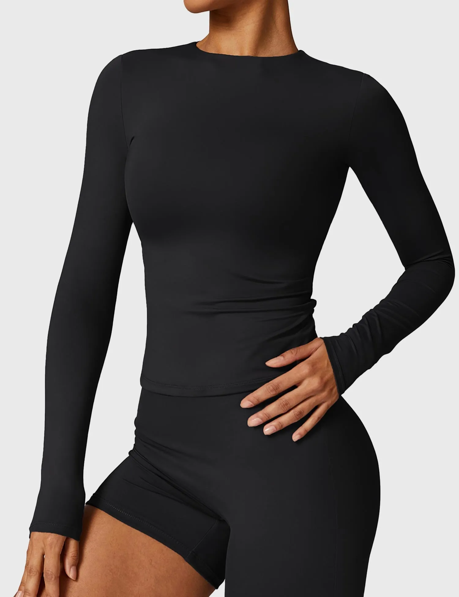 Long Sleeve Crew Neck T Shirts