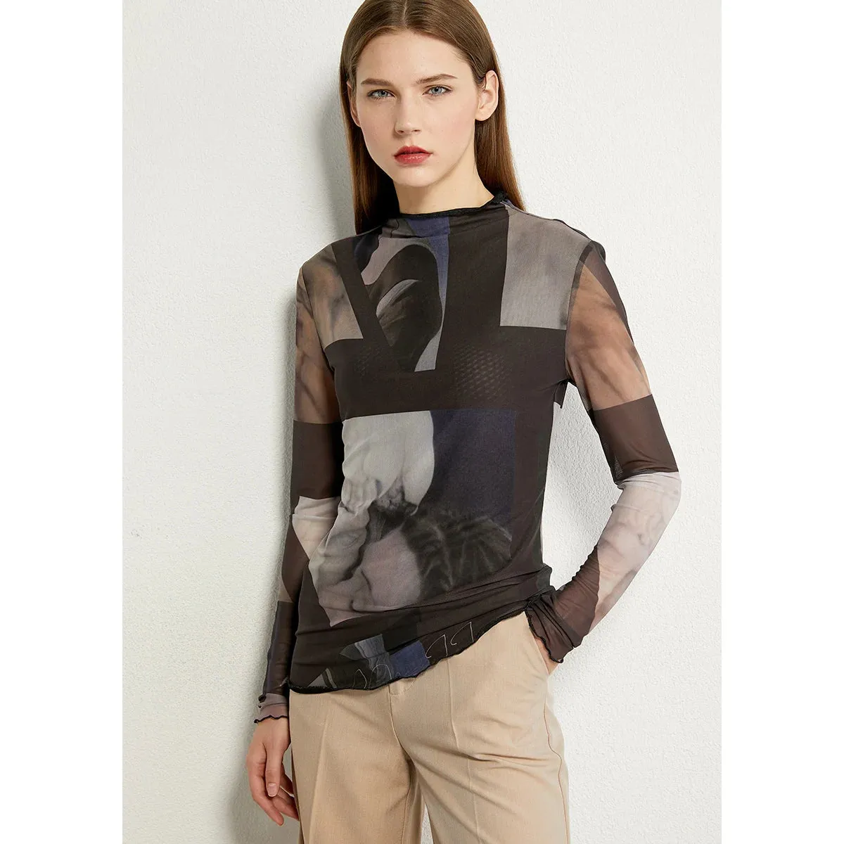 Long-sleeve Women's Trendy Tops