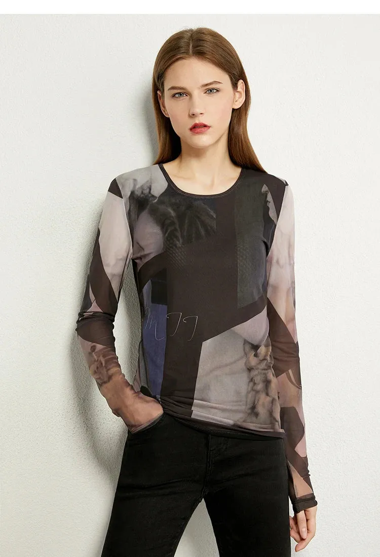 Long-sleeve Women's Trendy Tops