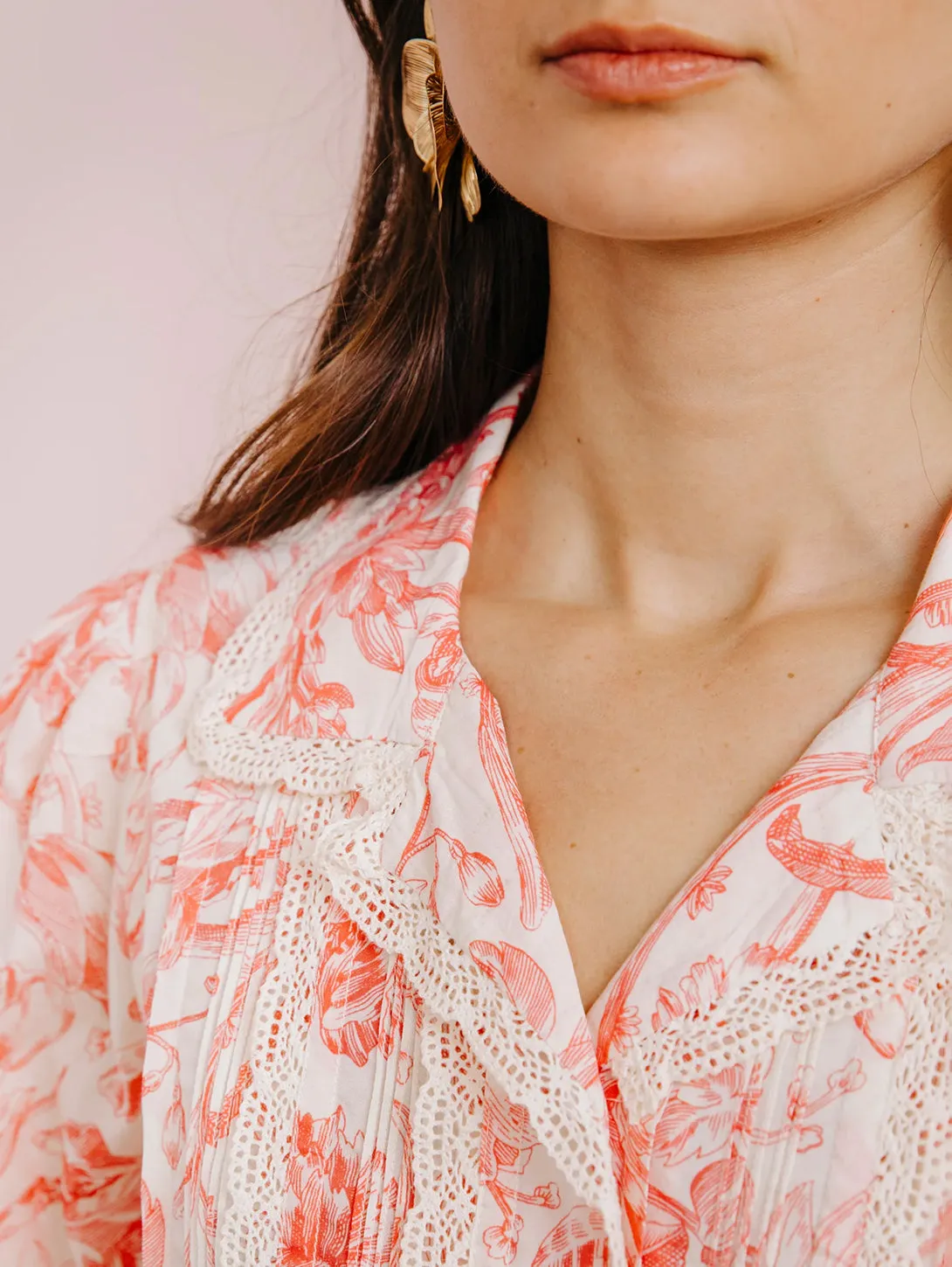 Lucie Blouse - Joni Print