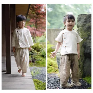 Mana Kids Little Fish Embroidered Shirt