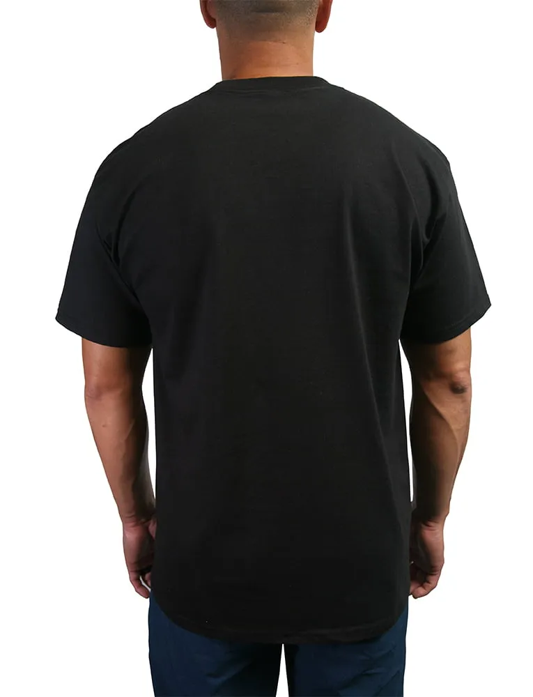 Men's Cotton Short Sleeve T-Shirt in Soft Ring Spun 6.1 oz Jersey by Chart Your Own Course | Relaxed Fit |