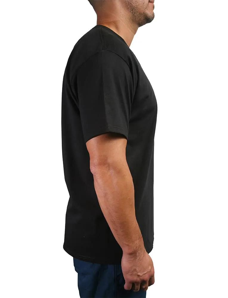 Men's Cotton Short Sleeve T-Shirt in Soft Ring Spun 6.1 oz Jersey by Chart Your Own Course | Relaxed Fit |