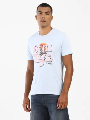 Men's Graphic Print Round Neck T-Shirt