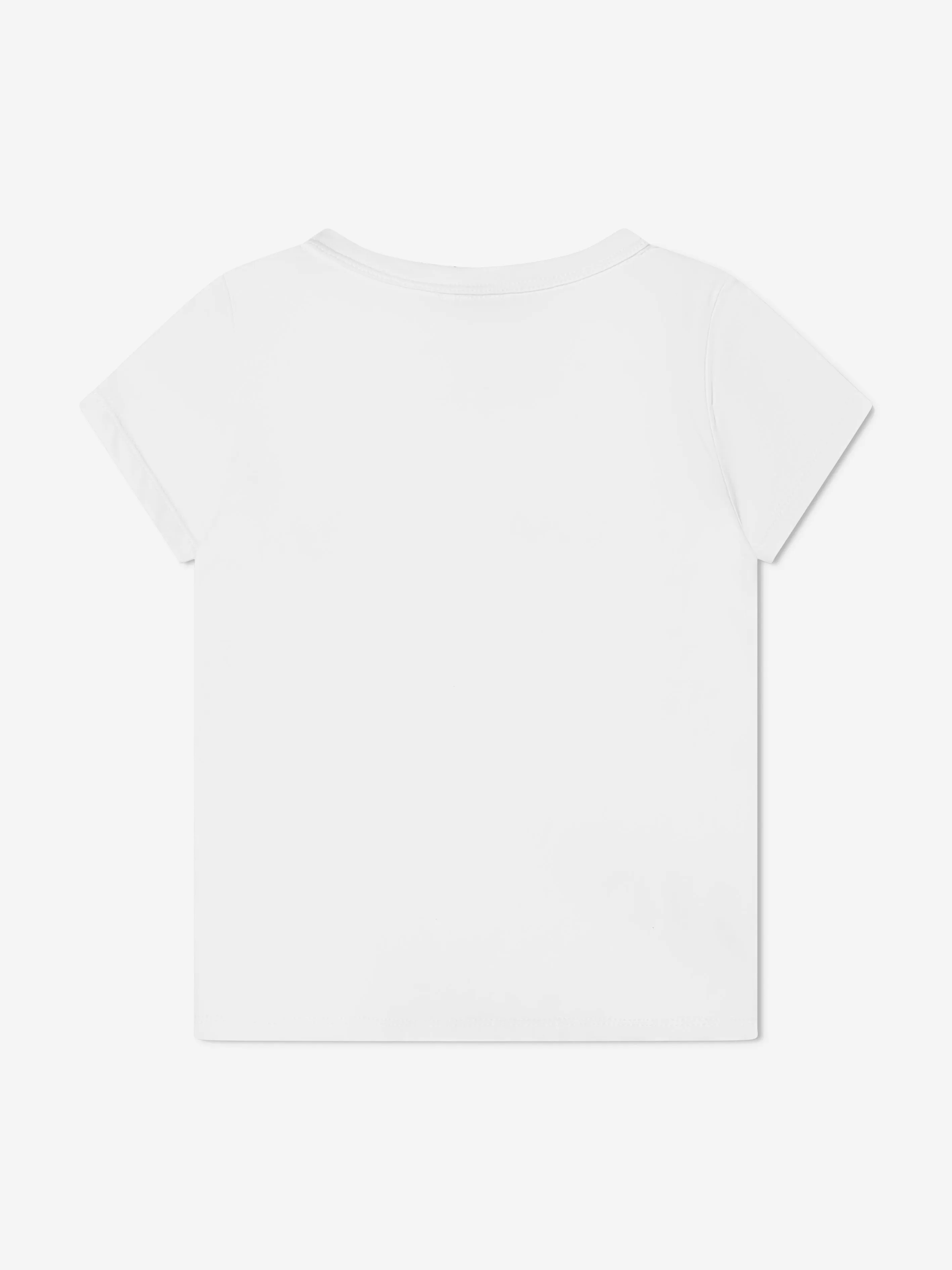 Michael Kors Girls Logo Print T-Shirt in White