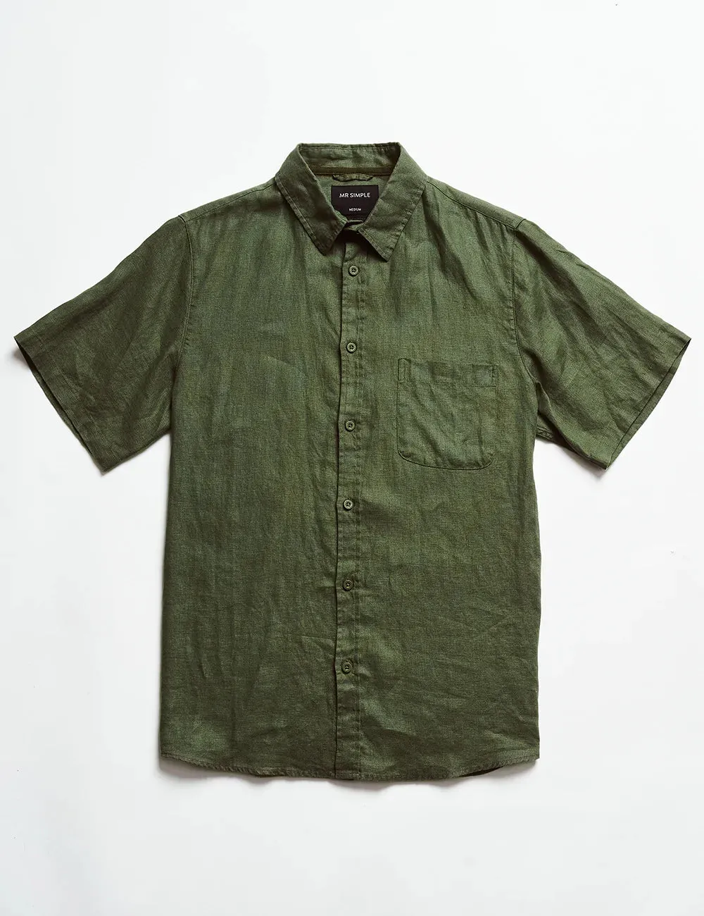 Mr Simple Linen S/S Shirt
