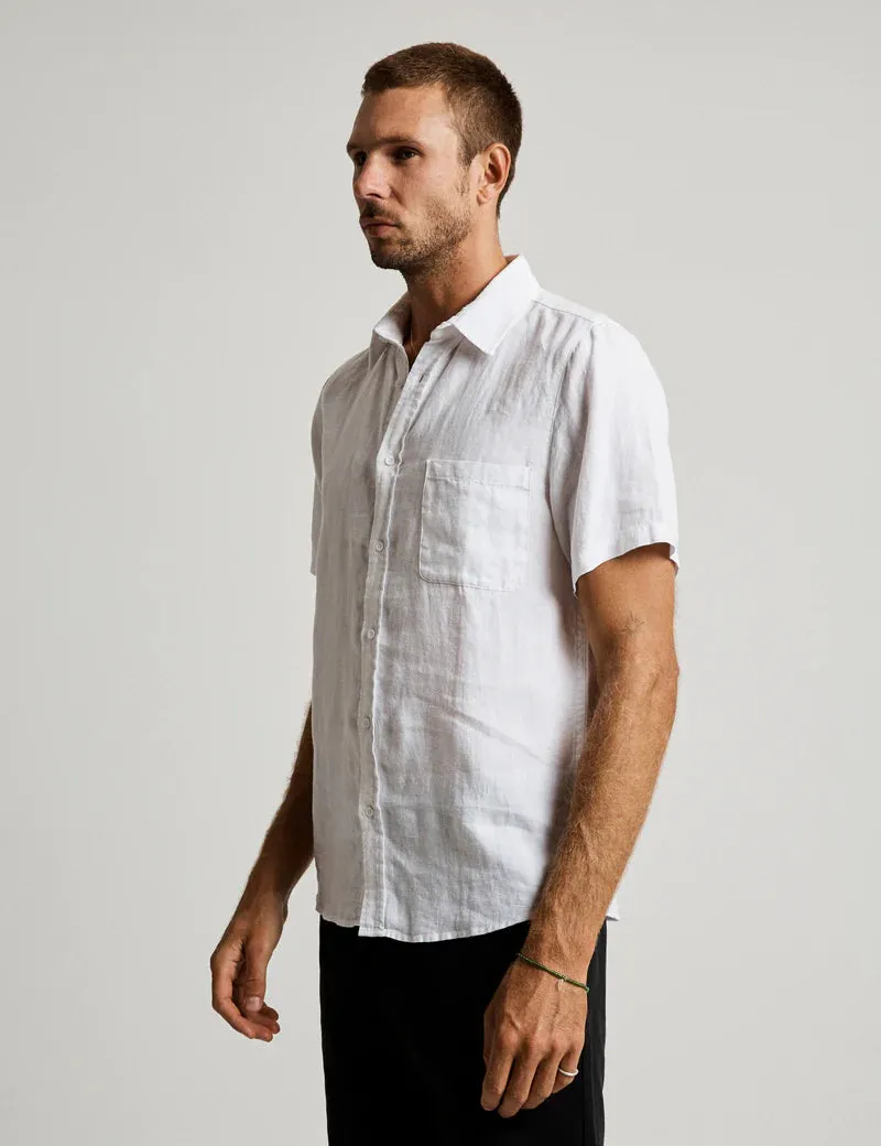 Mr Simple Linen S/S Shirt
