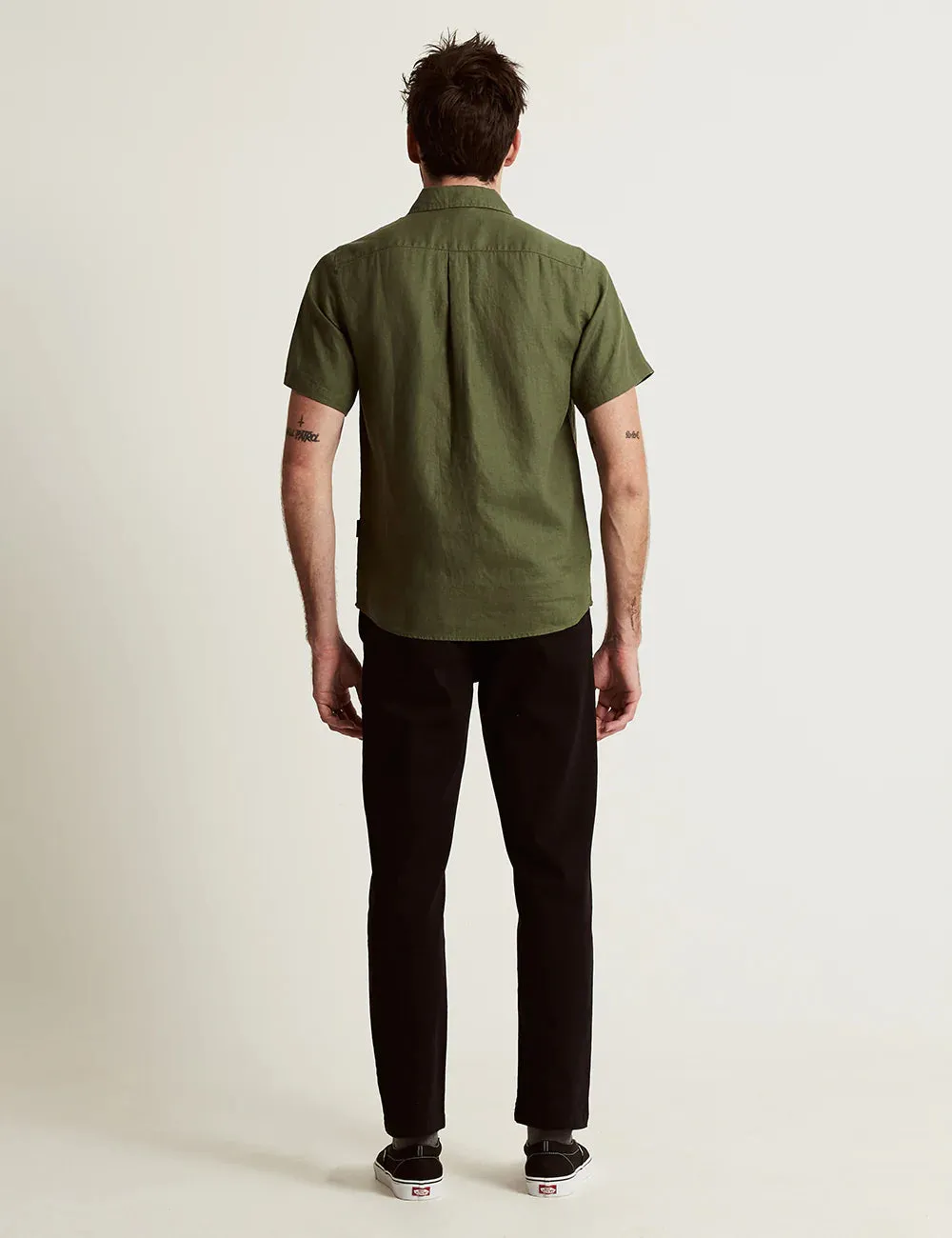 Mr Simple Linen S/S Shirt