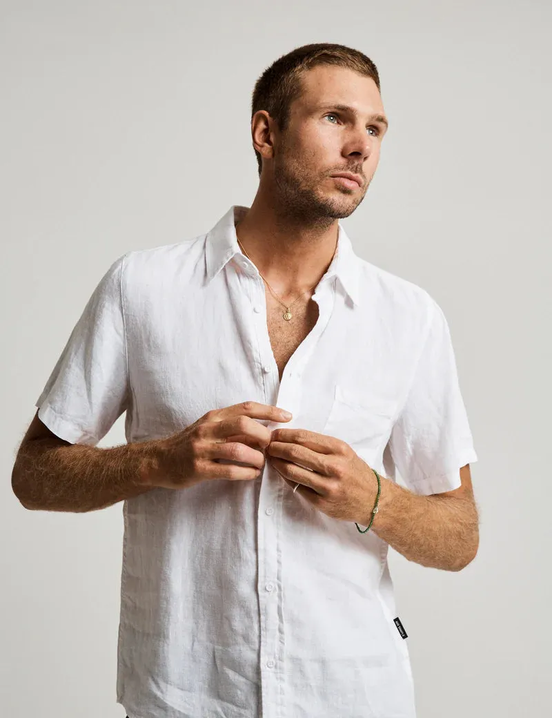 Mr Simple Linen S/S Shirt