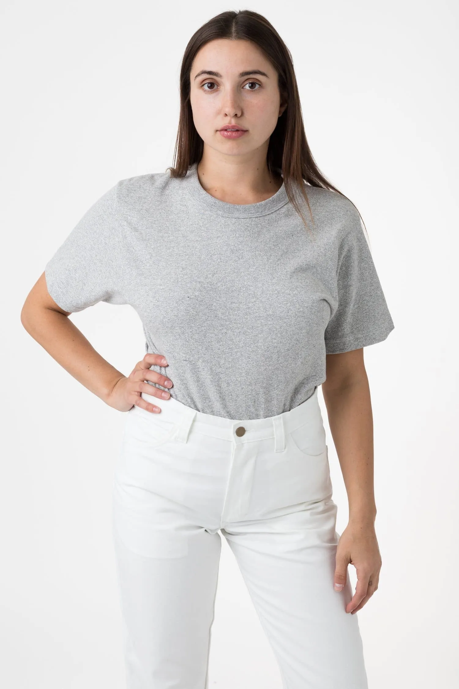 MT01 - 8oz Mock Twist Crew Neck T-Shirt