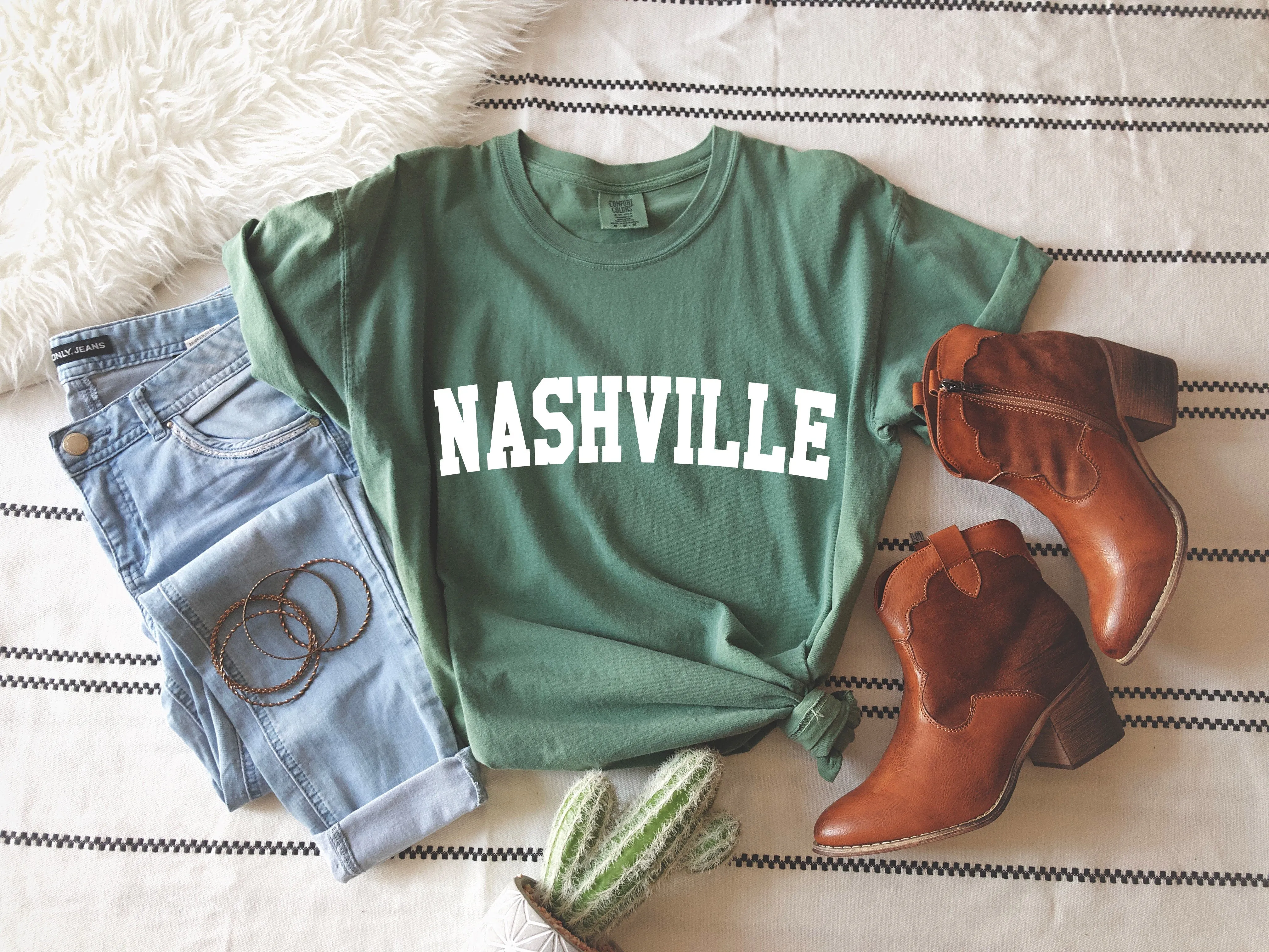 Nashville City Comfort Colors T Shirt