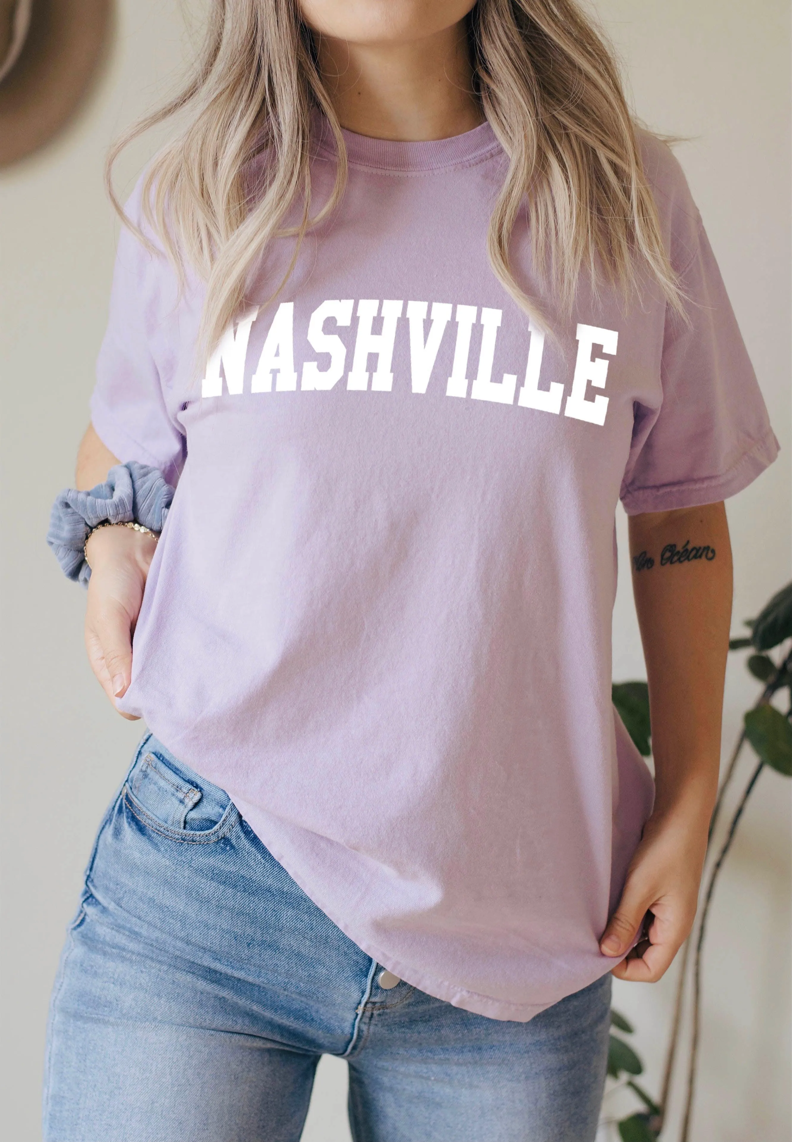 Nashville City Comfort Colors T Shirt