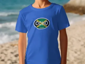 OCHO Jamaica Flag Design Graphic Unisex T-Shirts