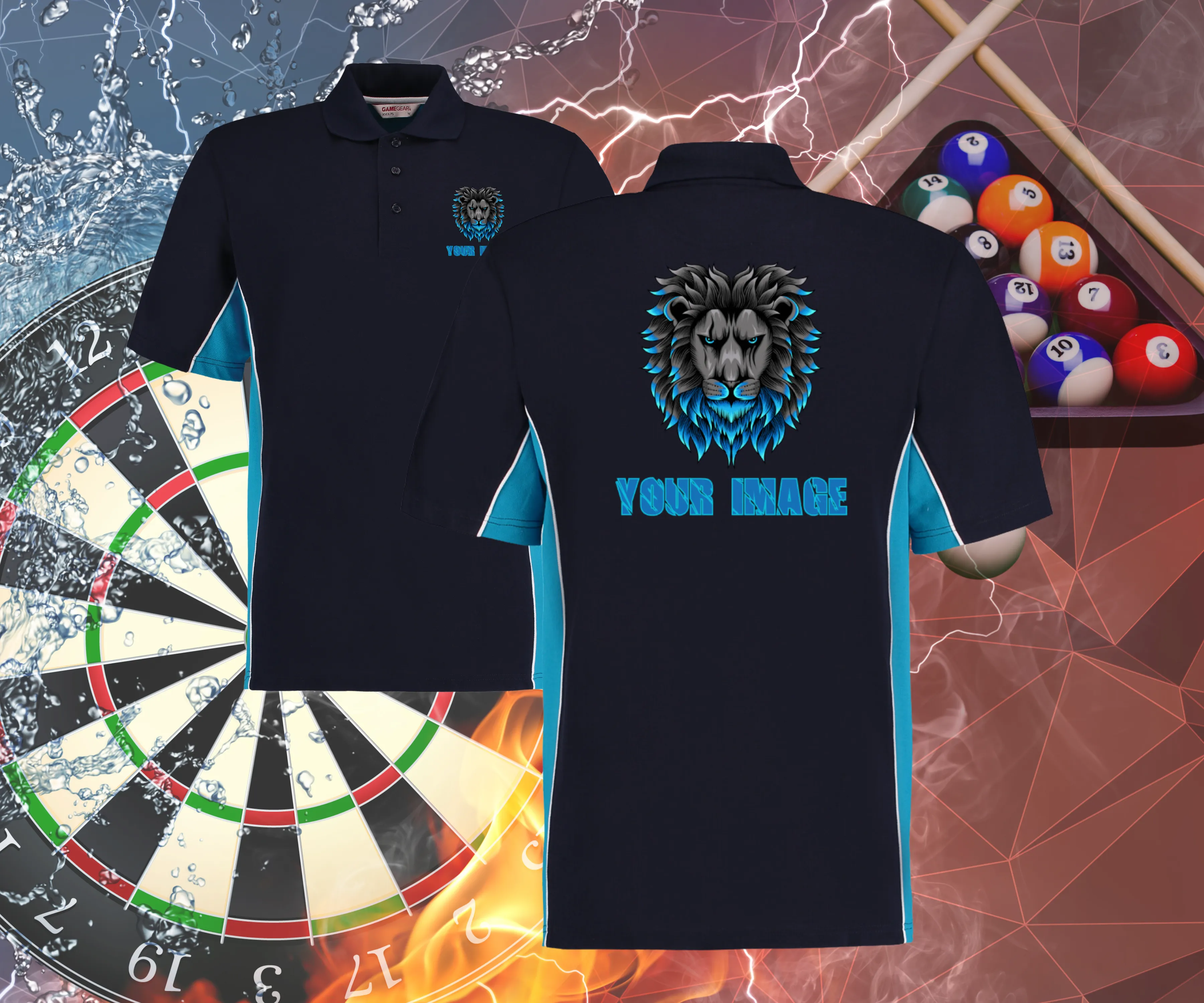 Personalised Darts / Snooker / Pool Shirts