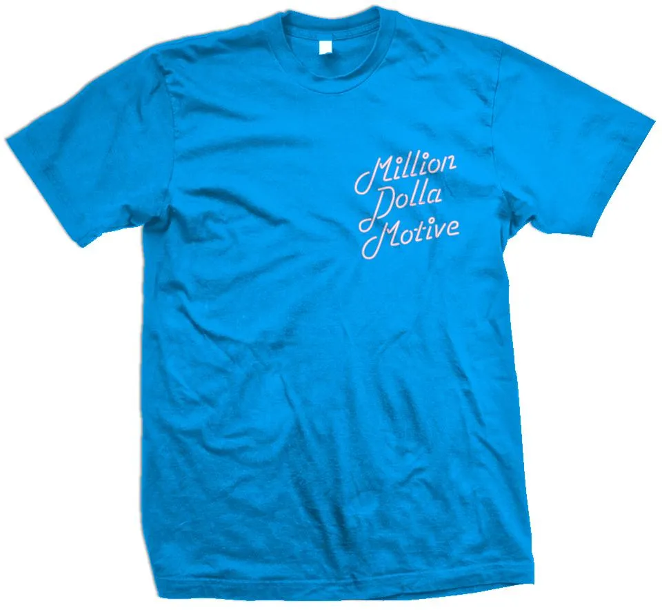 Pole Dancer Money - Turquoise Blue T-Shirt
