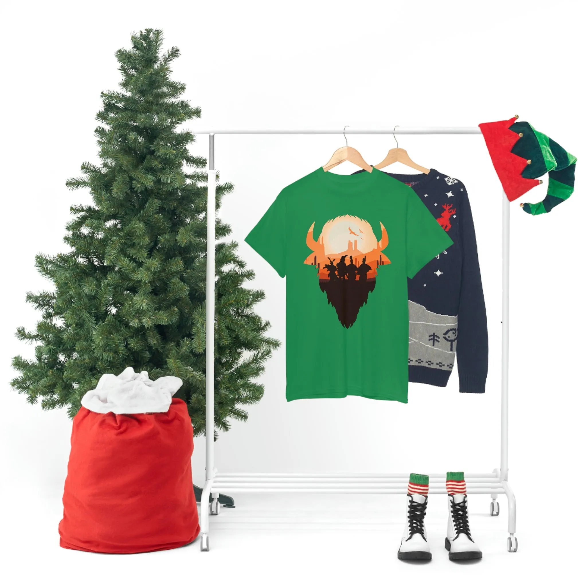 Pow Wow Buffalo Silhouette T-Shirt