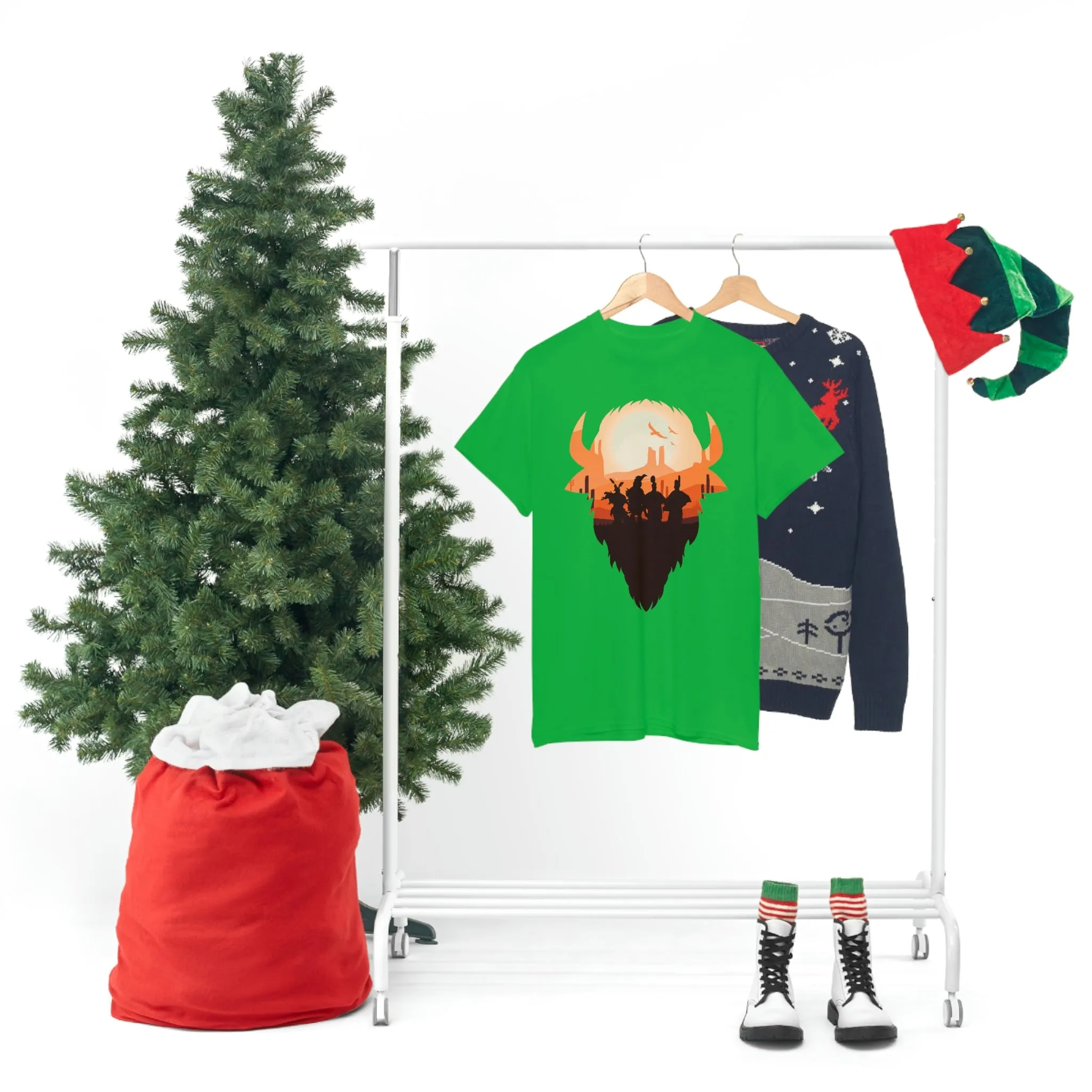 Pow Wow Buffalo Silhouette T-Shirt