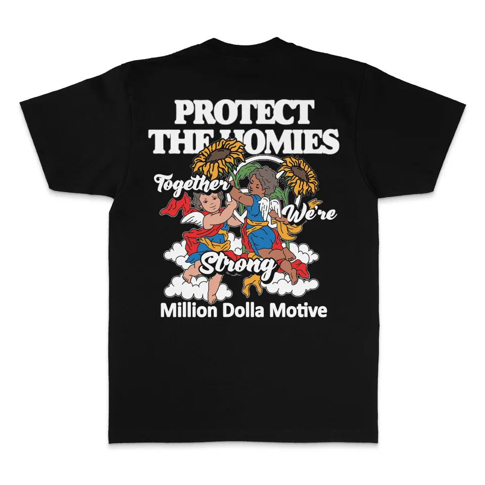 Protect the Homies - Black T-Shirt