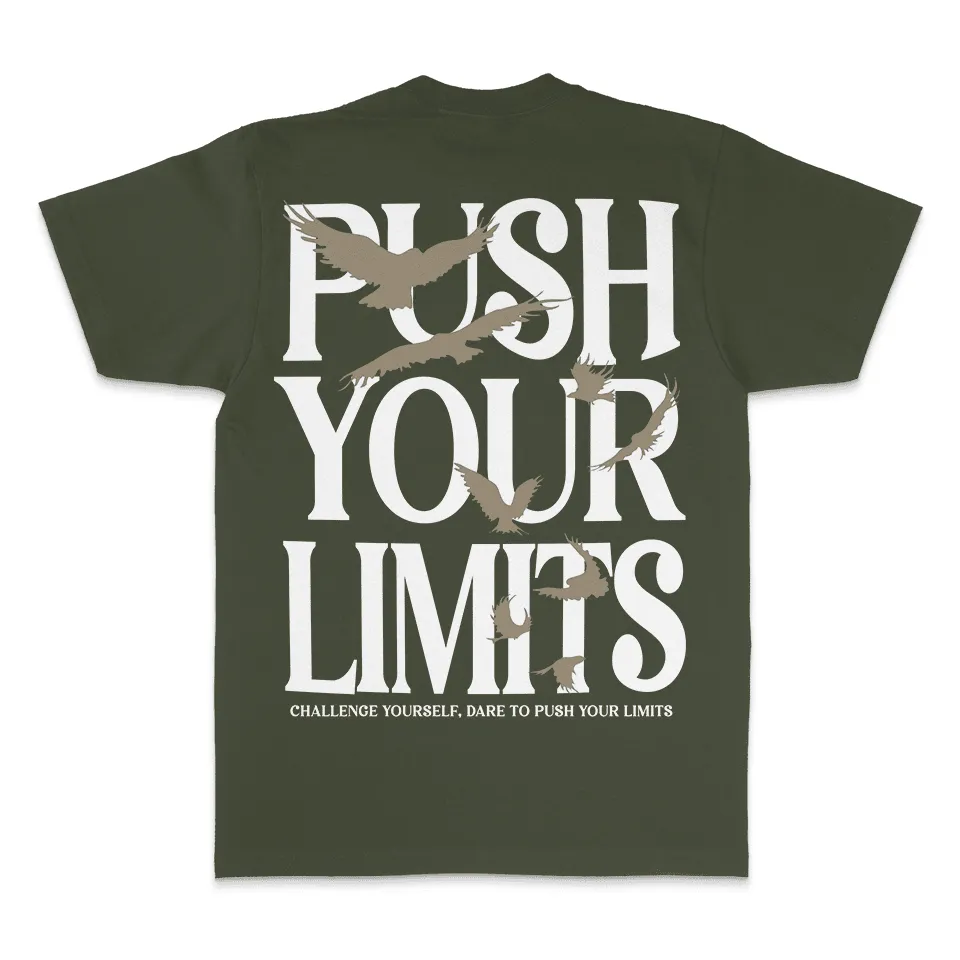 Push Your Limits - Olive T-Shirt