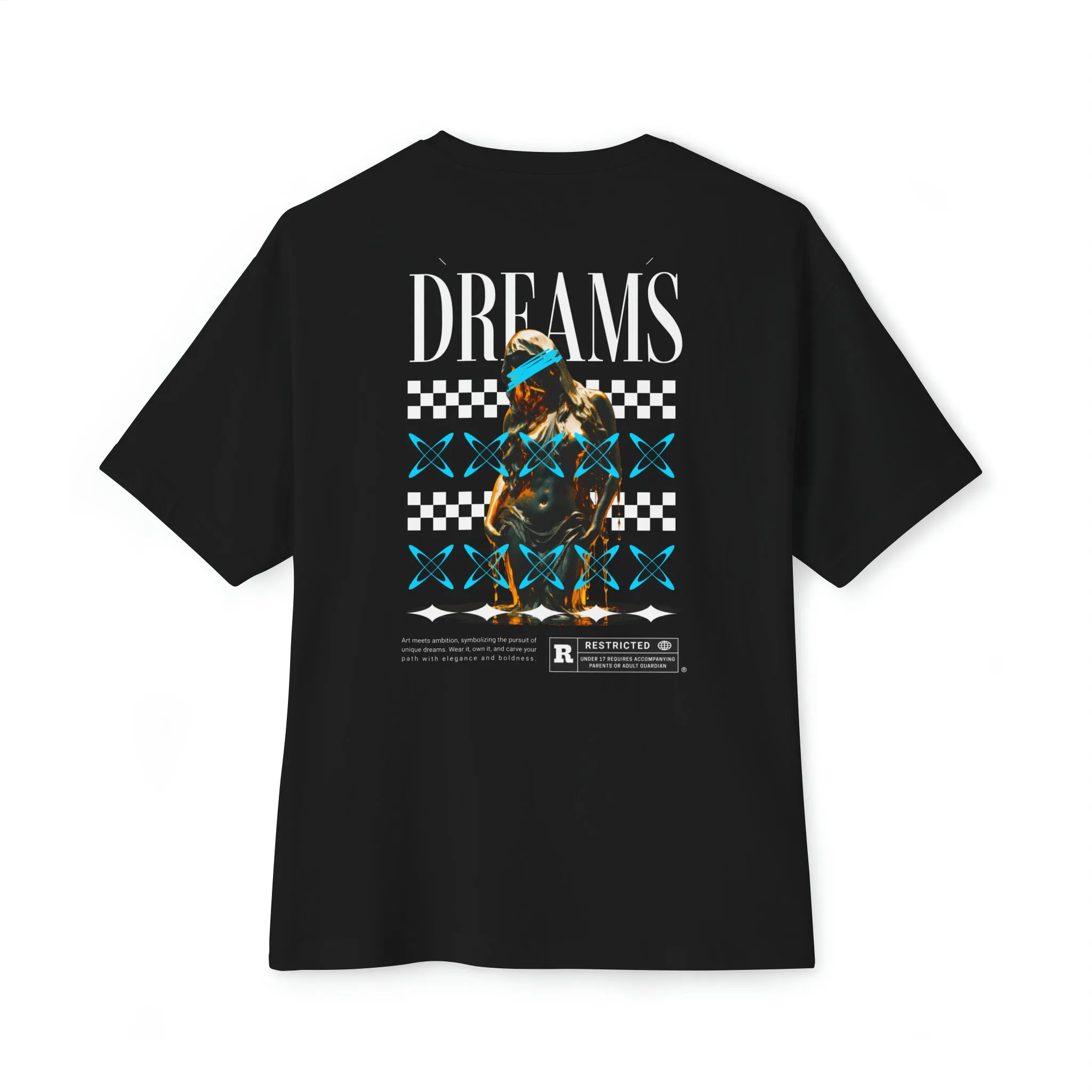 "DREAMS" Unisex Oversized Boxy Tee