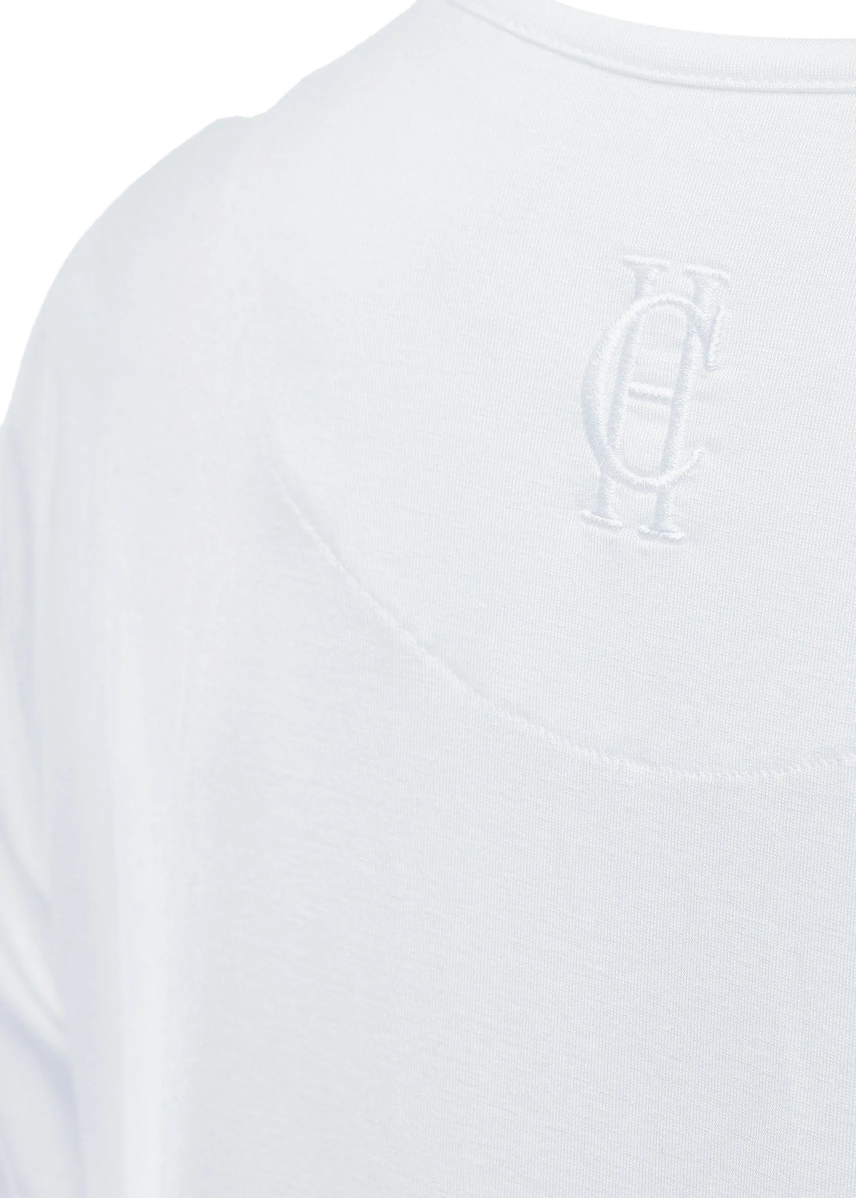 Relax Fit Crew Neck Tee (White)