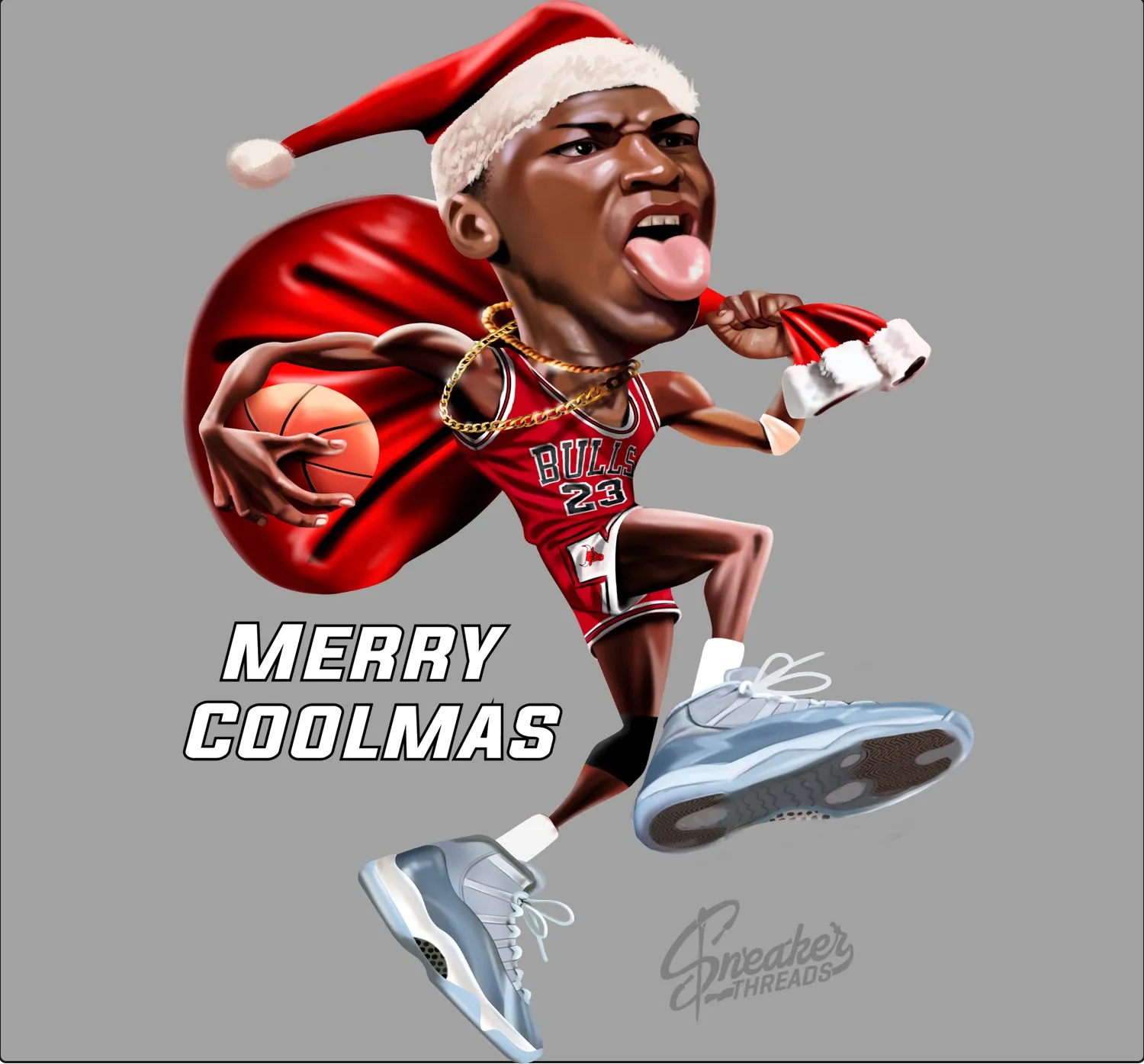 Retro 11 Cool Grey Cool Merry Coolmas Shirt