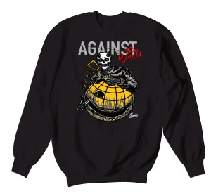 Retro 3 Cool Grey Against The World Sweater