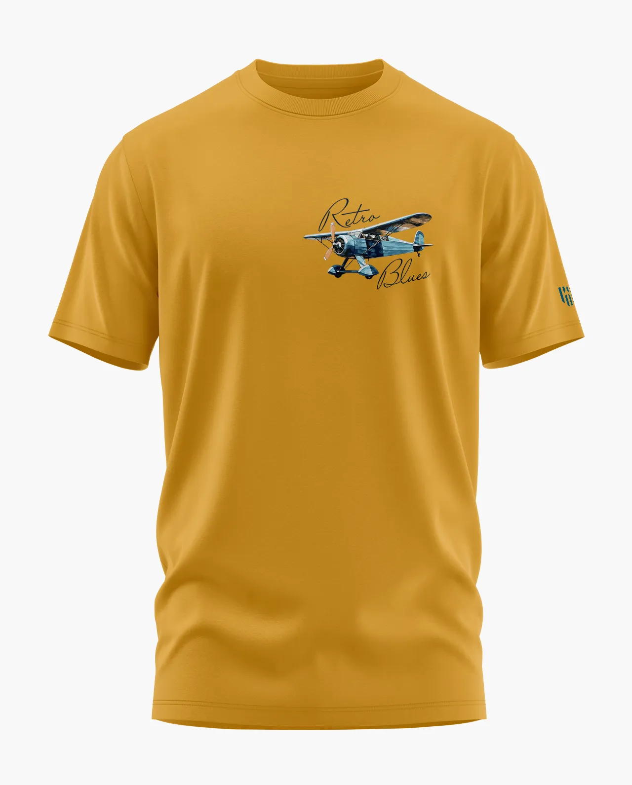 Retro Blues Signature LuxeSoft Cotton T-Shirt