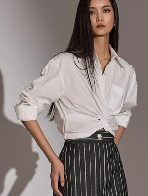S630 Twist-detail Shirt