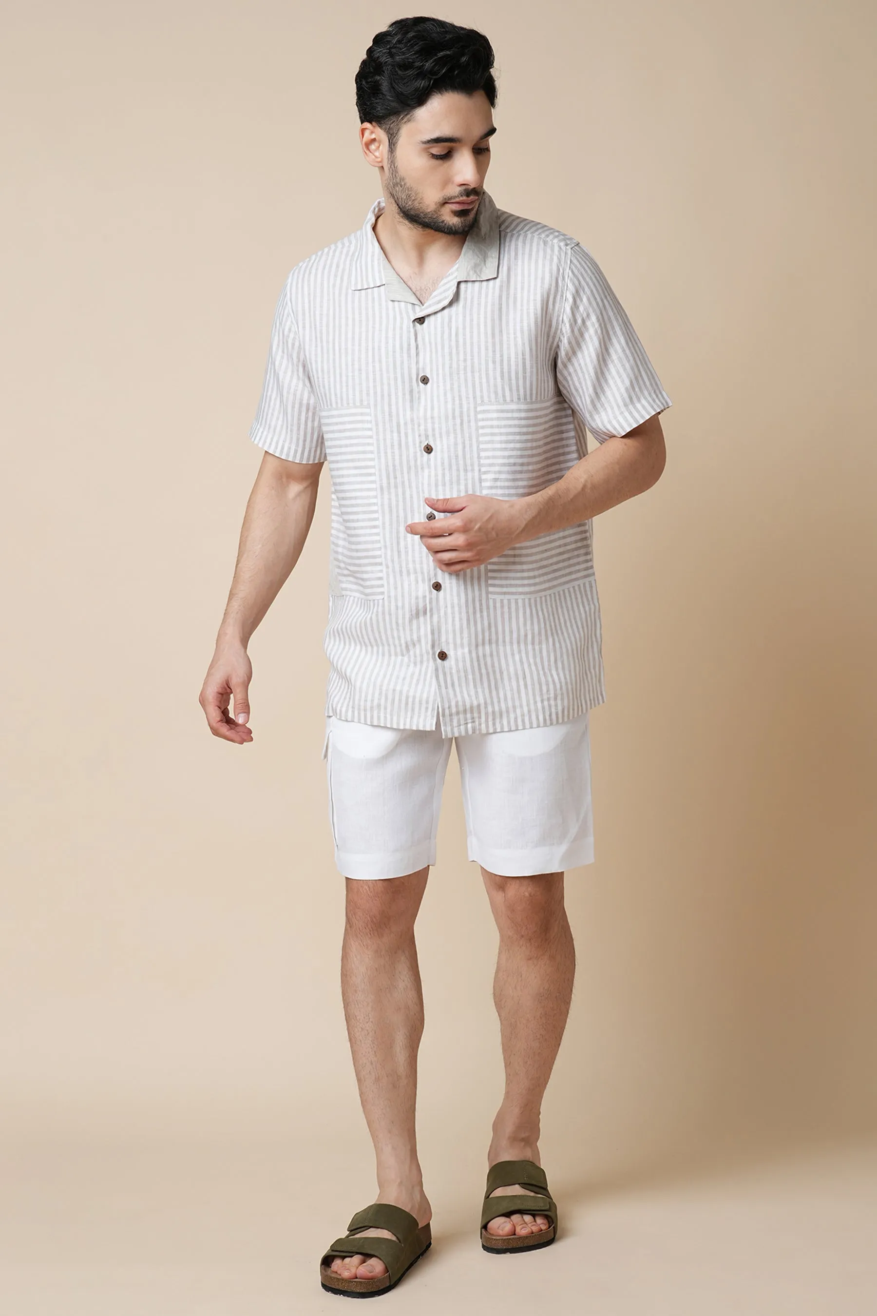 Set of 2: Rustle Shirt & Cardinal Shorts