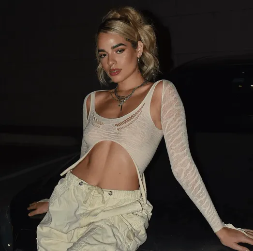 Sexy Strappy long sleeve Top