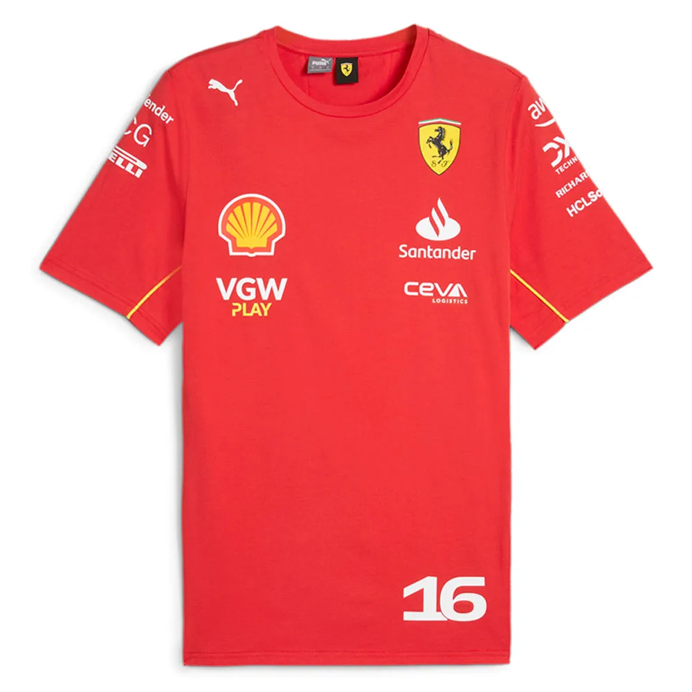 Sf Leclerc Tee Crew Neck Short Sleeve T-Shirt