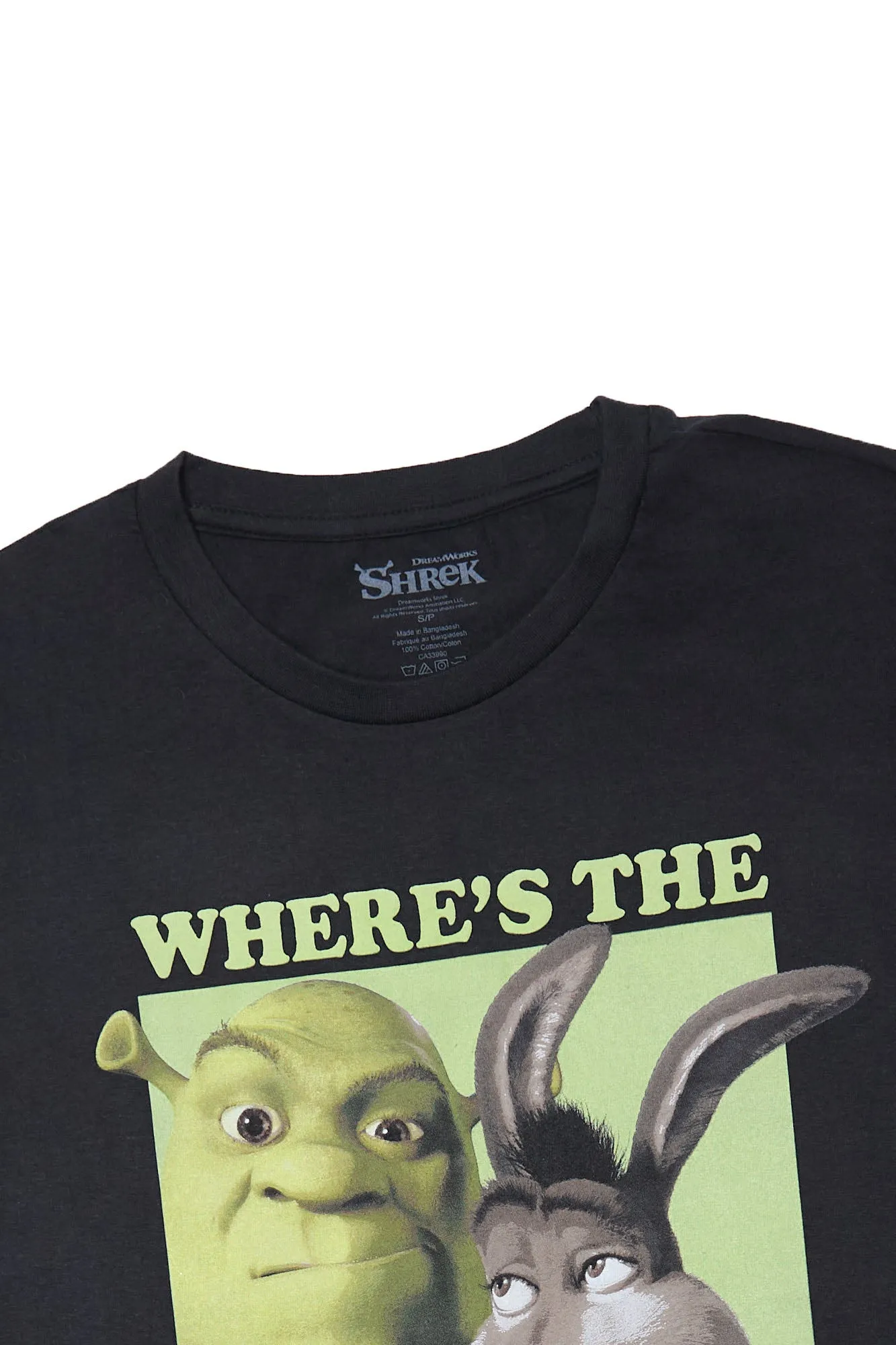 Shrek Where's The Party Graphic Relaxed Tee