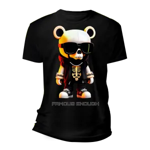 Skull Famous Enough AI T-Shirts DTG