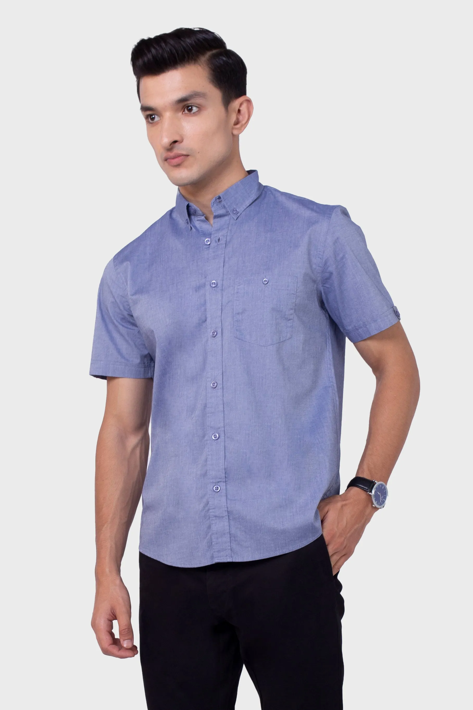 Slub Textured Chambray