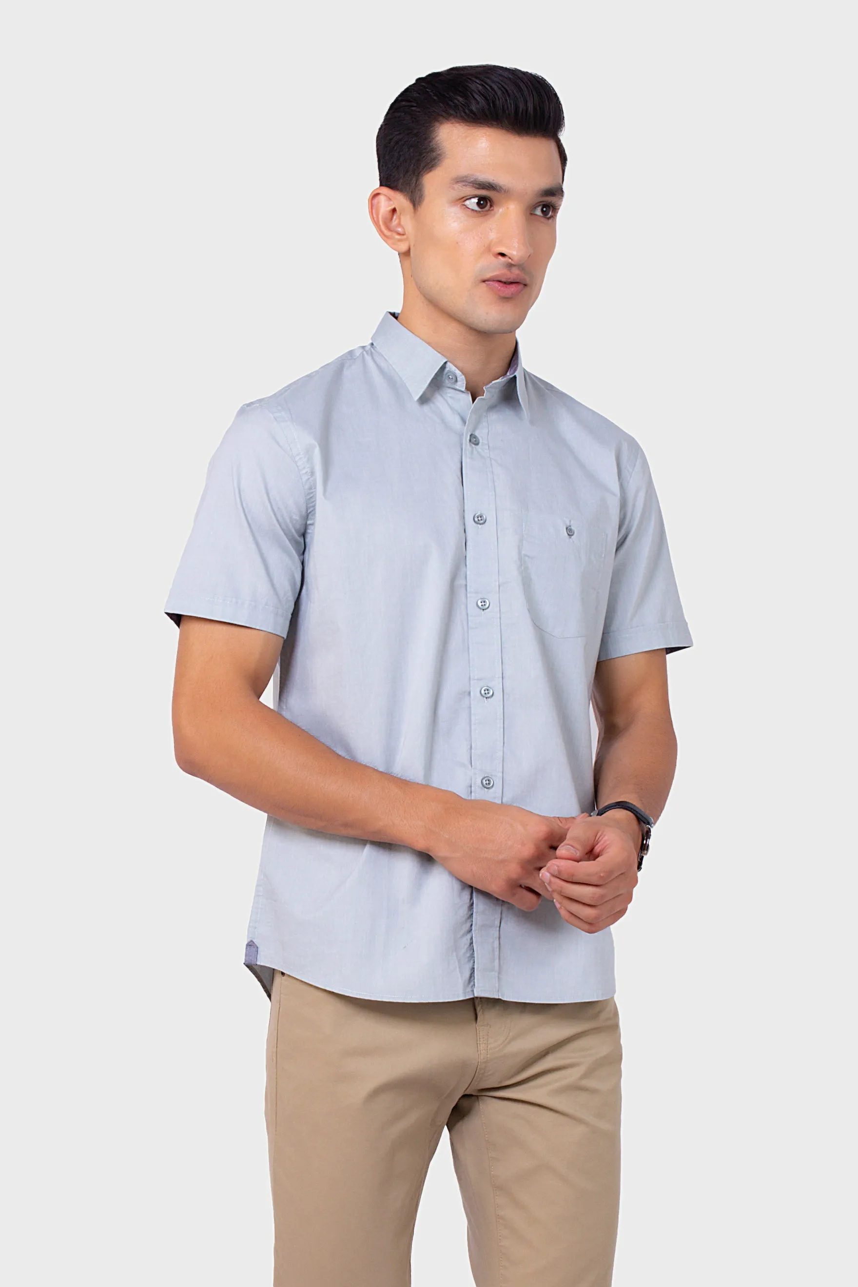 Slub Textured Chambray