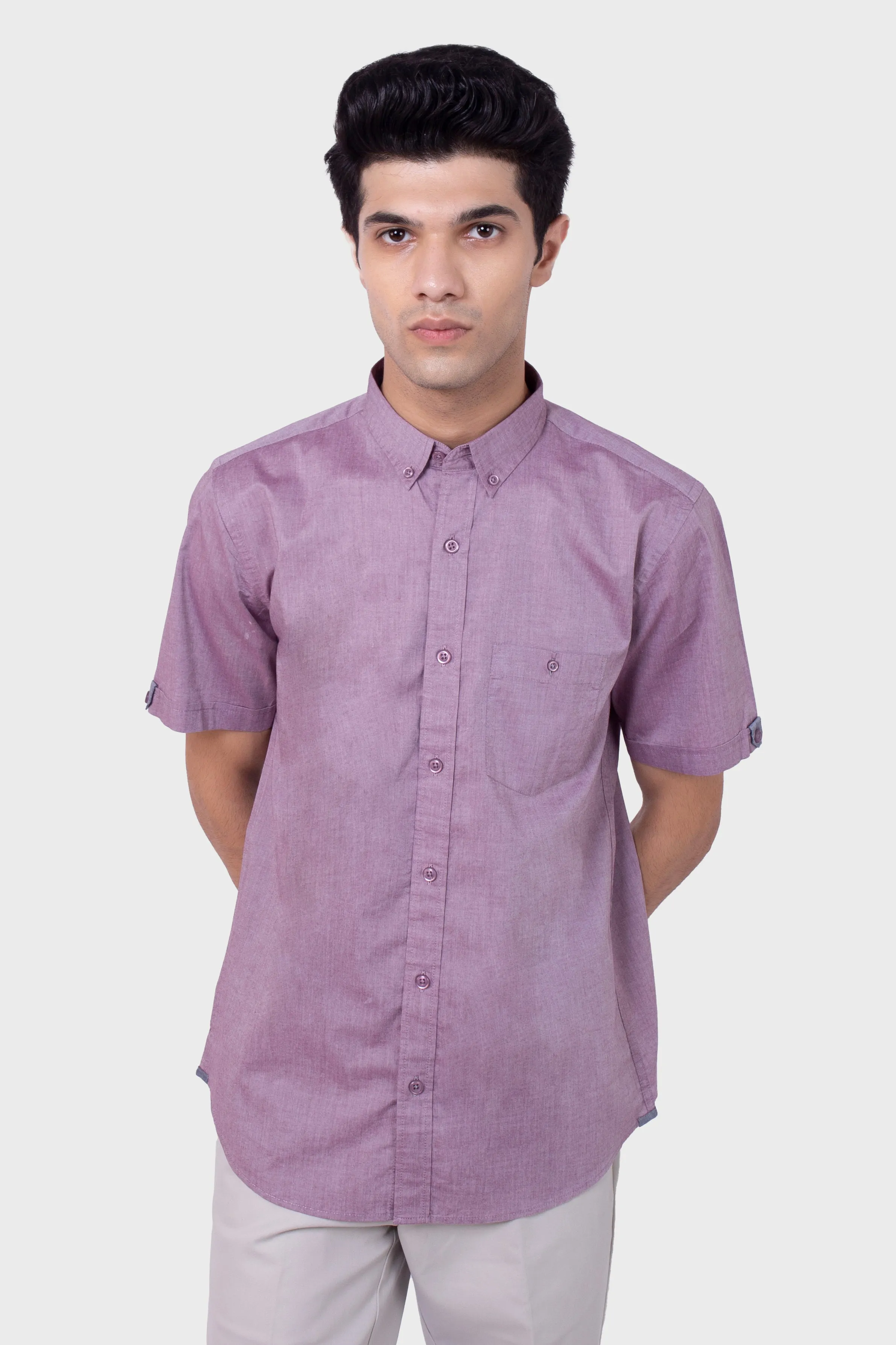 Slub Textured Chambray