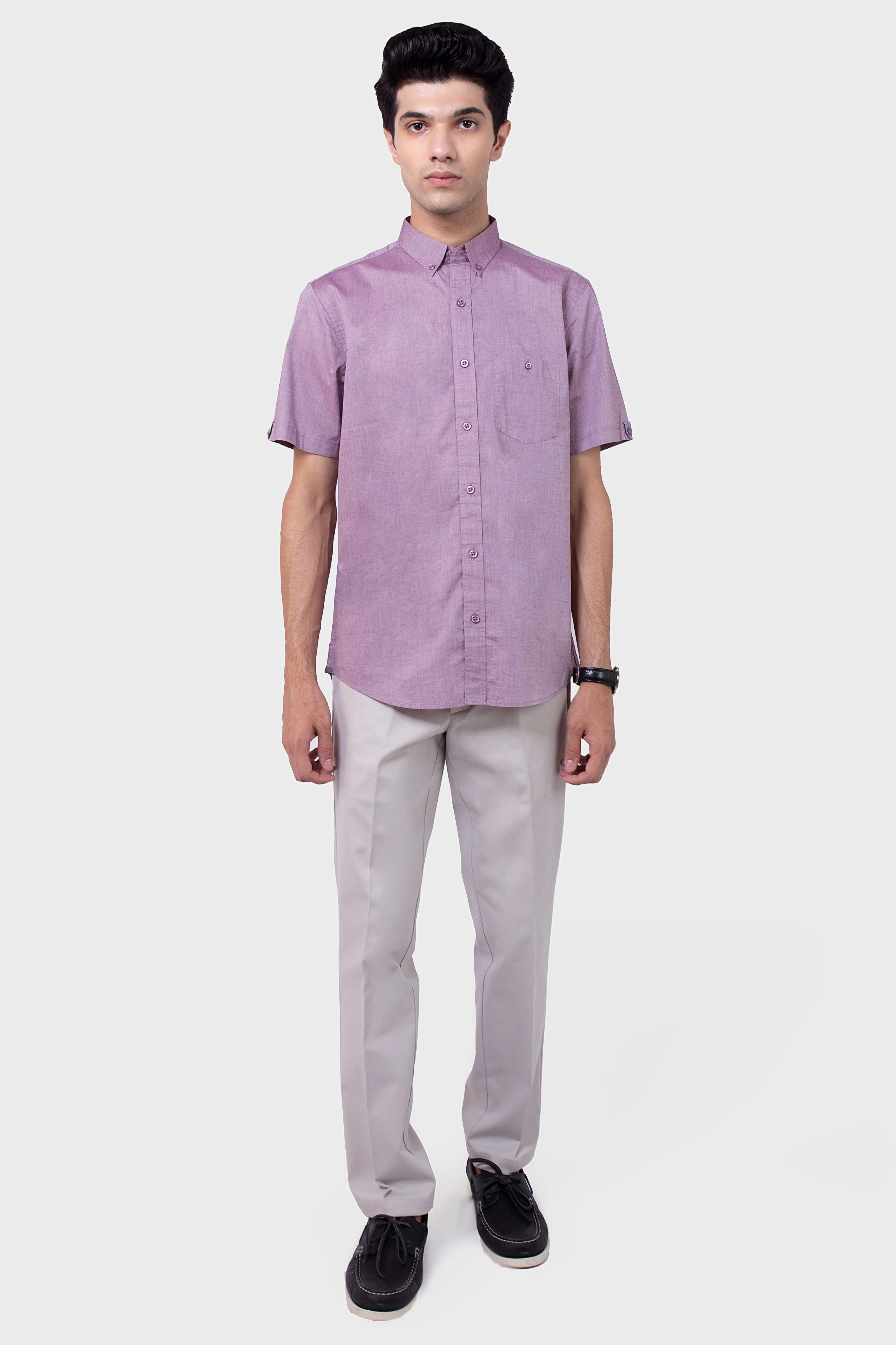 Slub Textured Chambray
