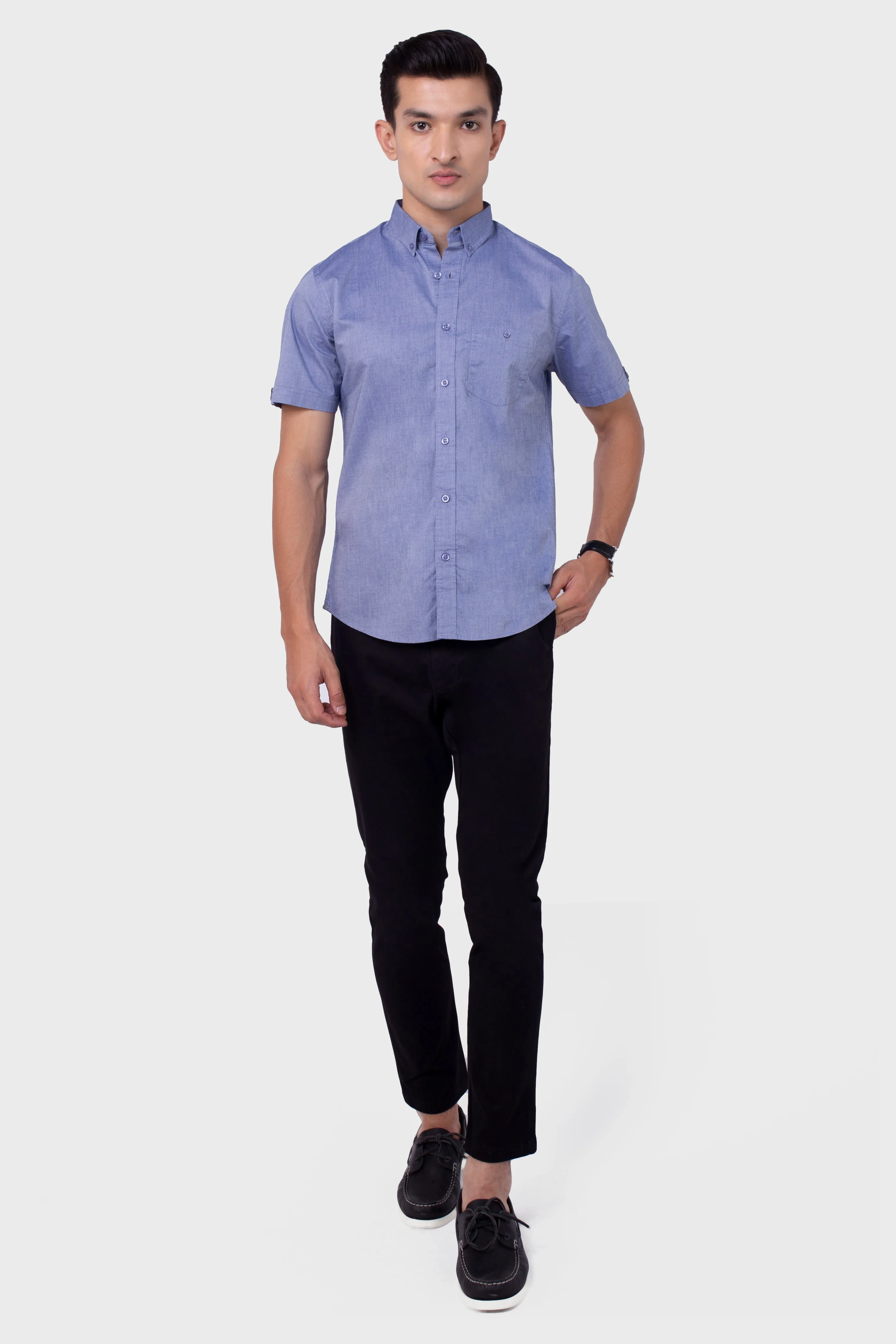Slub Textured Chambray