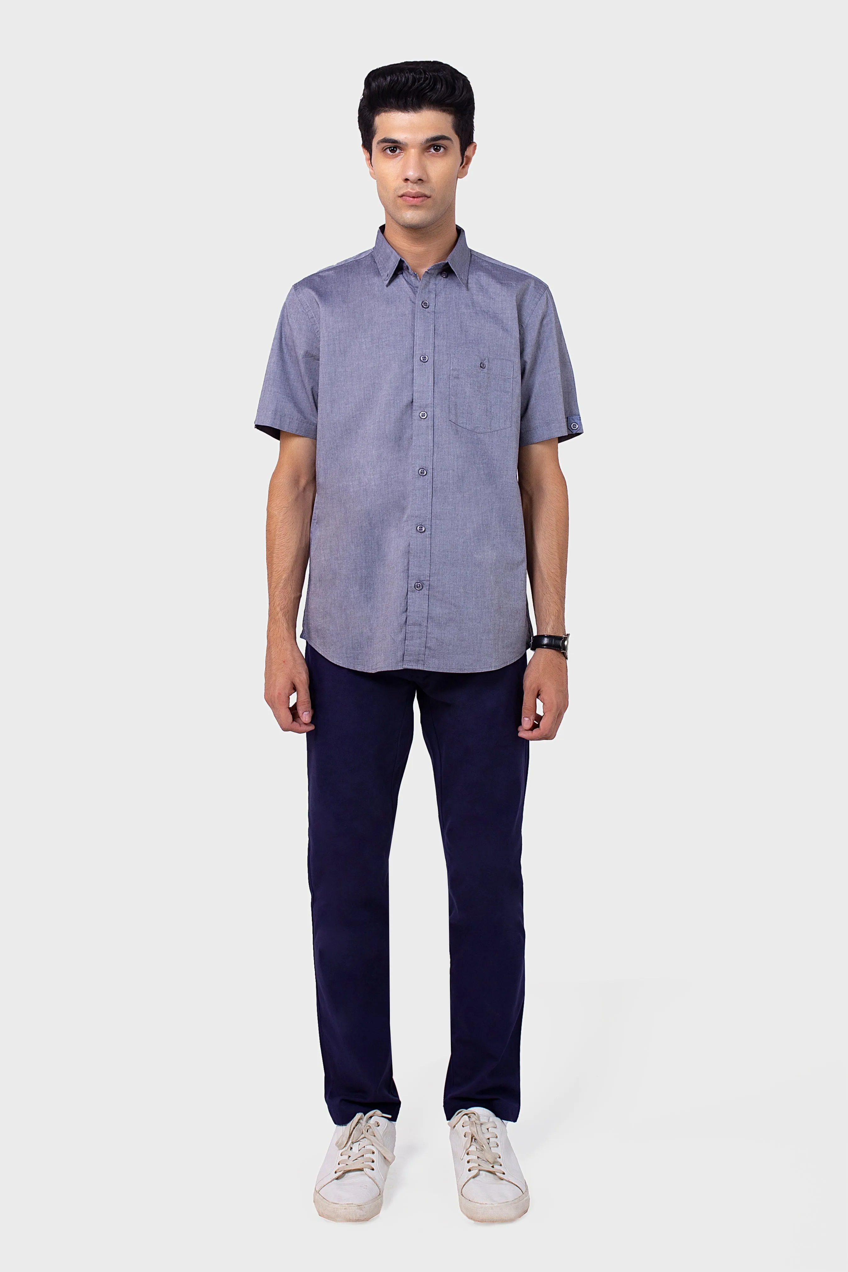 Slub Textured Chambray