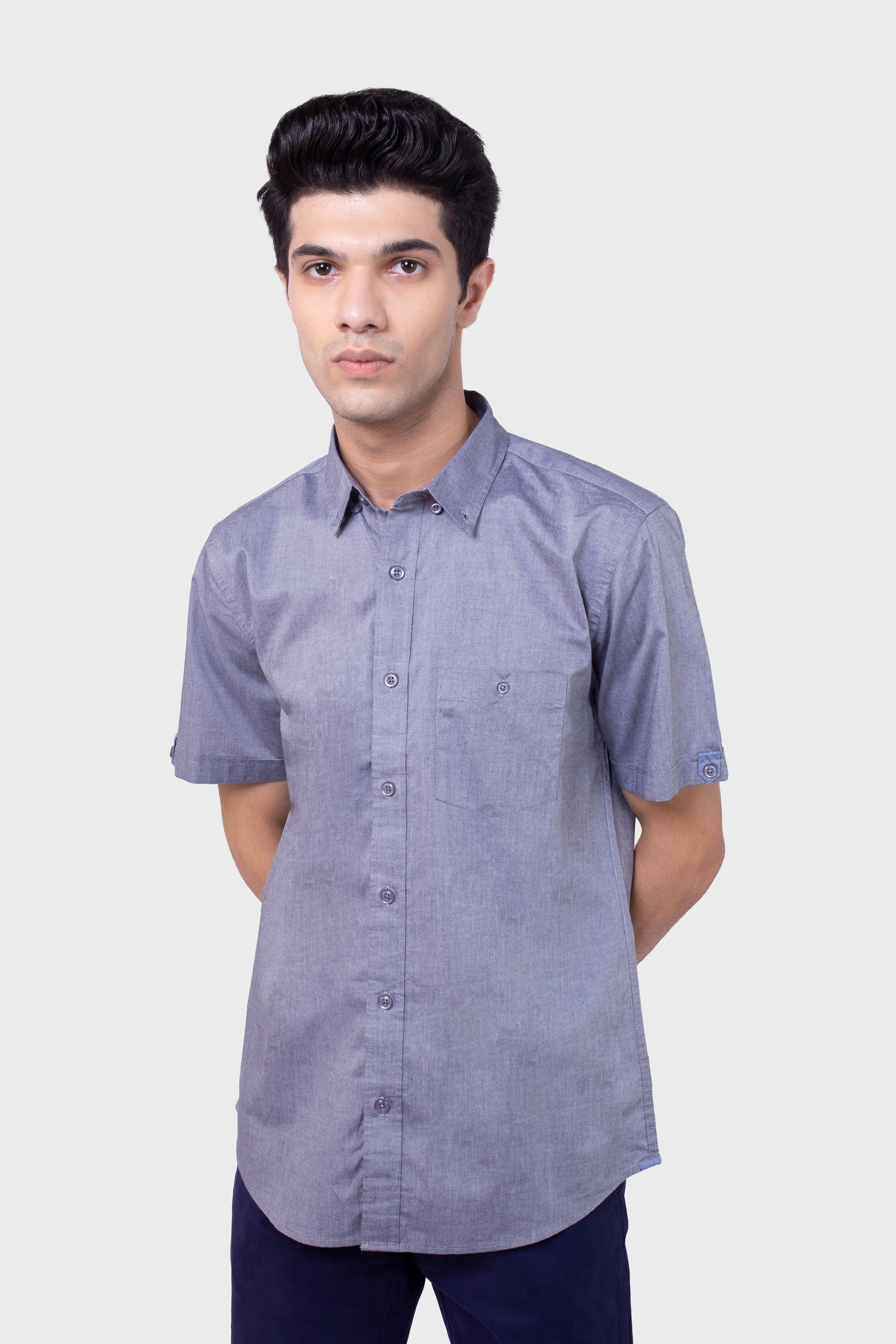 Slub Textured Chambray