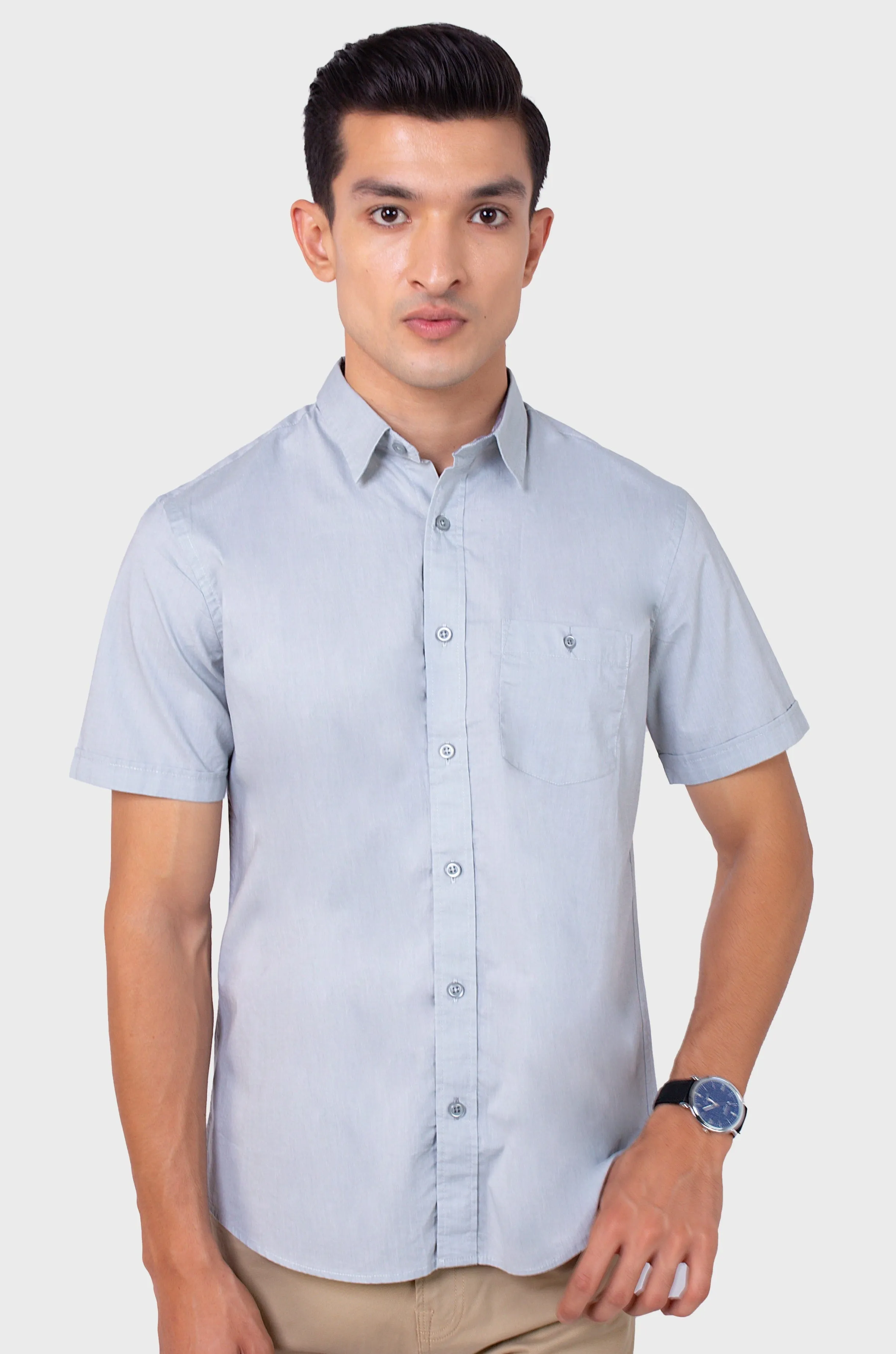 Slub Textured Chambray
